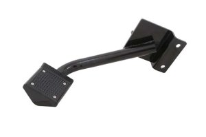 Ford F-150 Bumper Step - Driver's Side - Dee Zee - Frame Mounted, Aluminum - Black - `15-`23